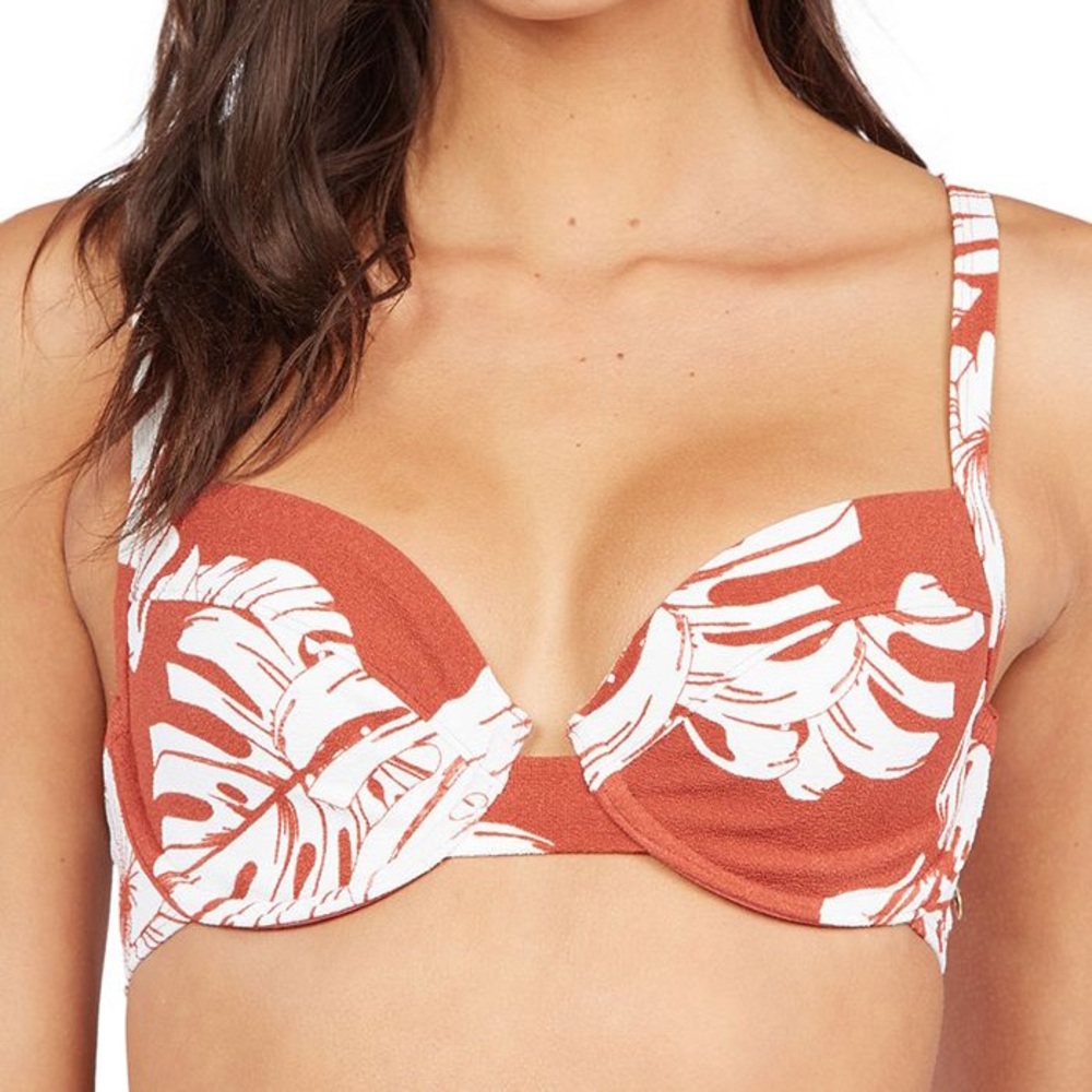 Roxy Garden Trip D-Cup Underwire Bikini Top